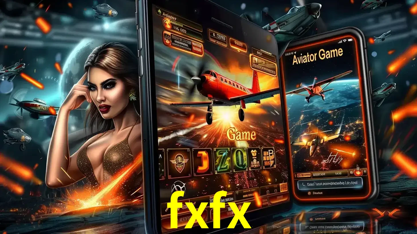 Mulher estilosa cercada por telas que exibem a jogabilidade do Aviator, capturando a intensidade e a estratégia deste popular crash game oferecido pelo fxfx.